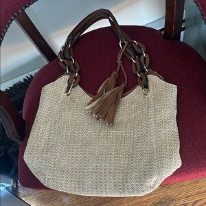 Clark’s Boho Shoulder Bag with Tassel Accent